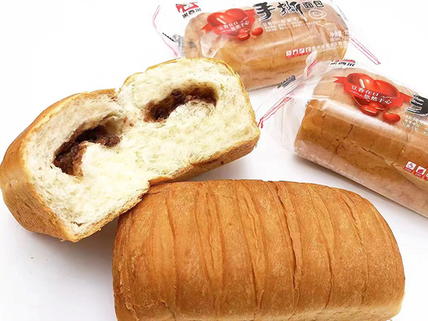 手撕红豆面包