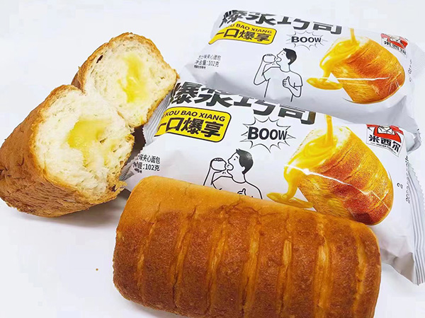 爆浆芝士味面包