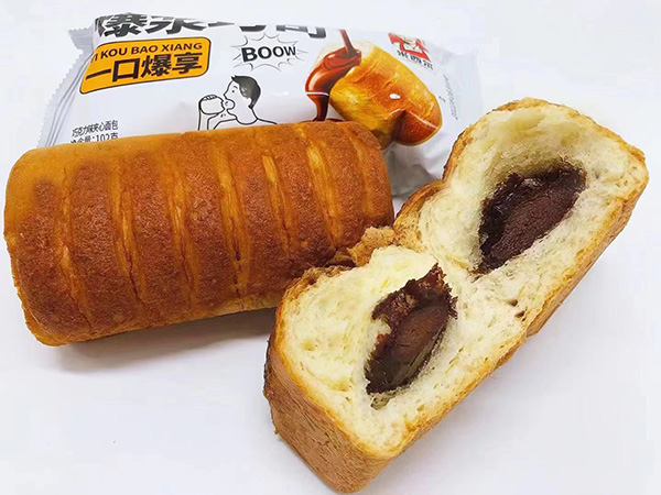 爆浆巧克力面包