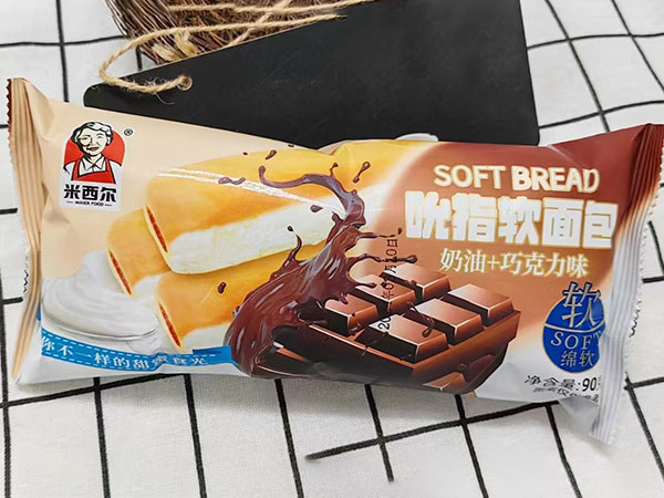 奶油+巧克力味吮指软面包